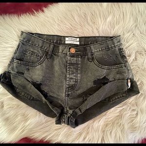 NWOT Oneteaspoon Denim shorts